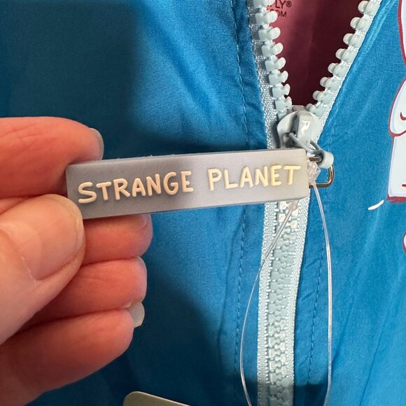 NWT Strange Planet bomber Jacket Windbreaker Sz M - Picture 6 of 11